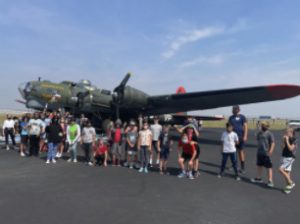 B-17 Visit