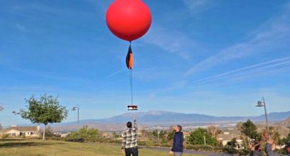 Weather Balloon Launch Colorado Skies Academy