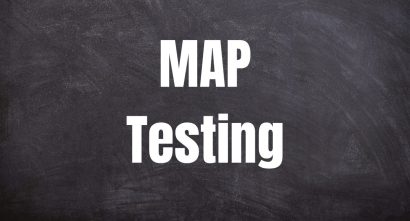 the words "Map Testing" in white on black background